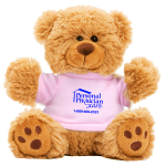 6" Plush Teddy Bear With Choice of T-Shirt Color